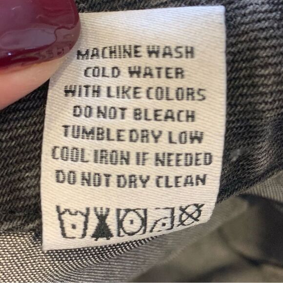 Velvet Heart Denim Rocker High Rise Skinny Jeans Black Bling Size 27W - Picture 10 of 12